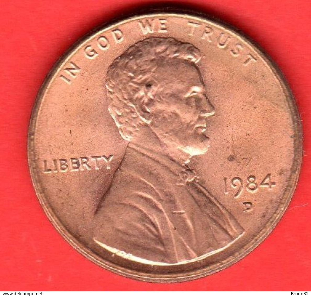 USA - United States - Stati Uniti - 1984 D - 1 Cent - QFDC/aUNC - Come Da Foto - 1959-…: Lincoln, Memorial Reverse