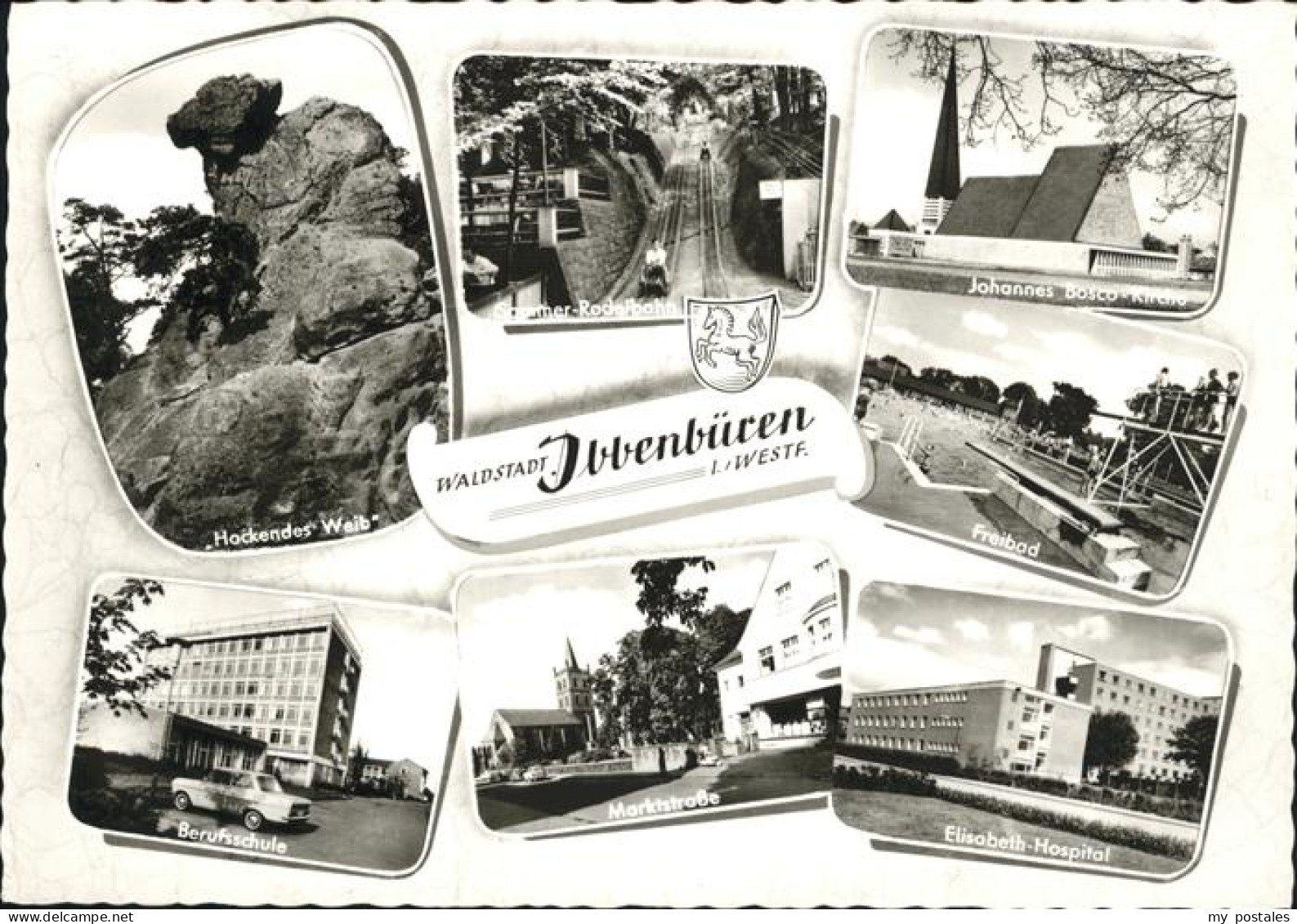 41287343 Ibbenbueren Hockendes Weib Rodelbahn Freibad Ibbenbueren - Ibbenbueren