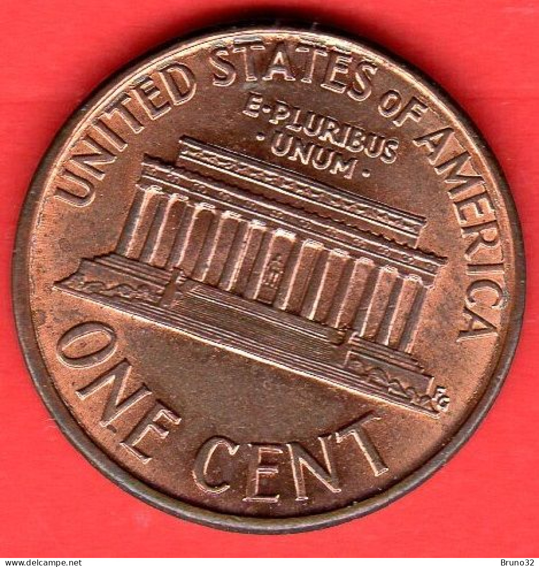 USA - United States - Stati Uniti - 1989 - 1 Cent - QFDC/aUNC - Come Da Foto - 1959-…: Lincoln, Memorial Reverse