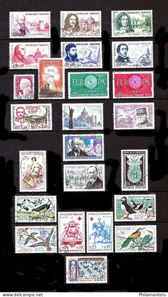 FRANCE - Année Complète 1960 - N° 1230 à 1280 - Oblitérés - Très Beaux - 1960-1969