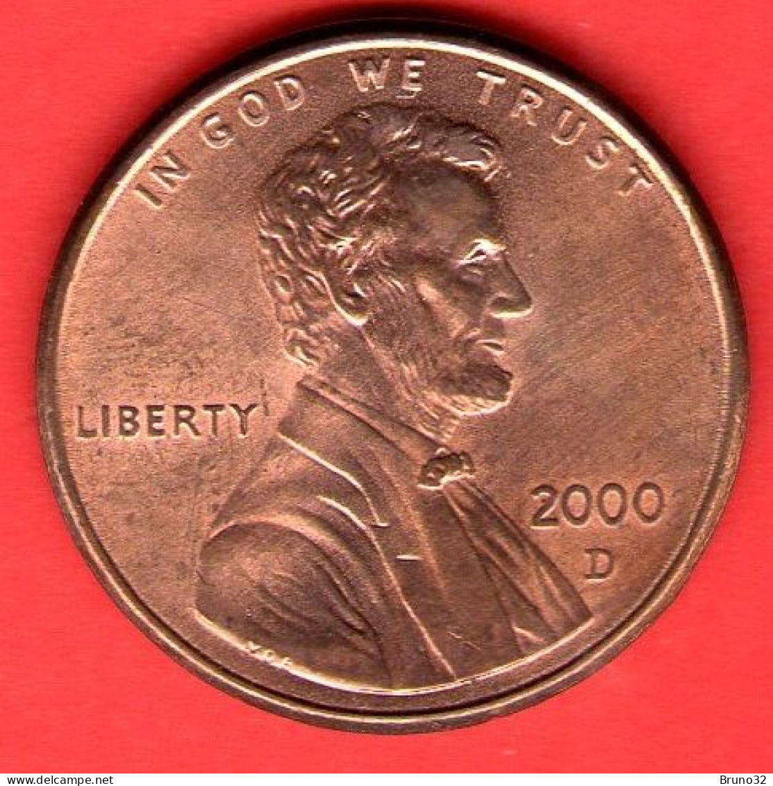 USA - United States - Stati Uniti - 2000 D - 1 Cent - QFDC/aUNC - Come Da Foto - 1959-…: Lincoln, Memorial Reverse