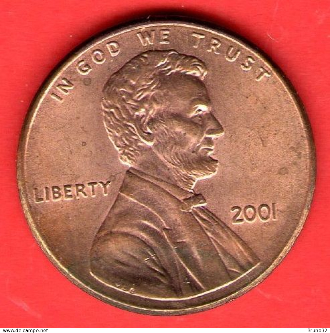 USA - United States - Stati Uniti - 2001 - 1 Cent - QFDC/aUNC - Come Da Foto - 1959-…: Lincoln, Memorial Reverse