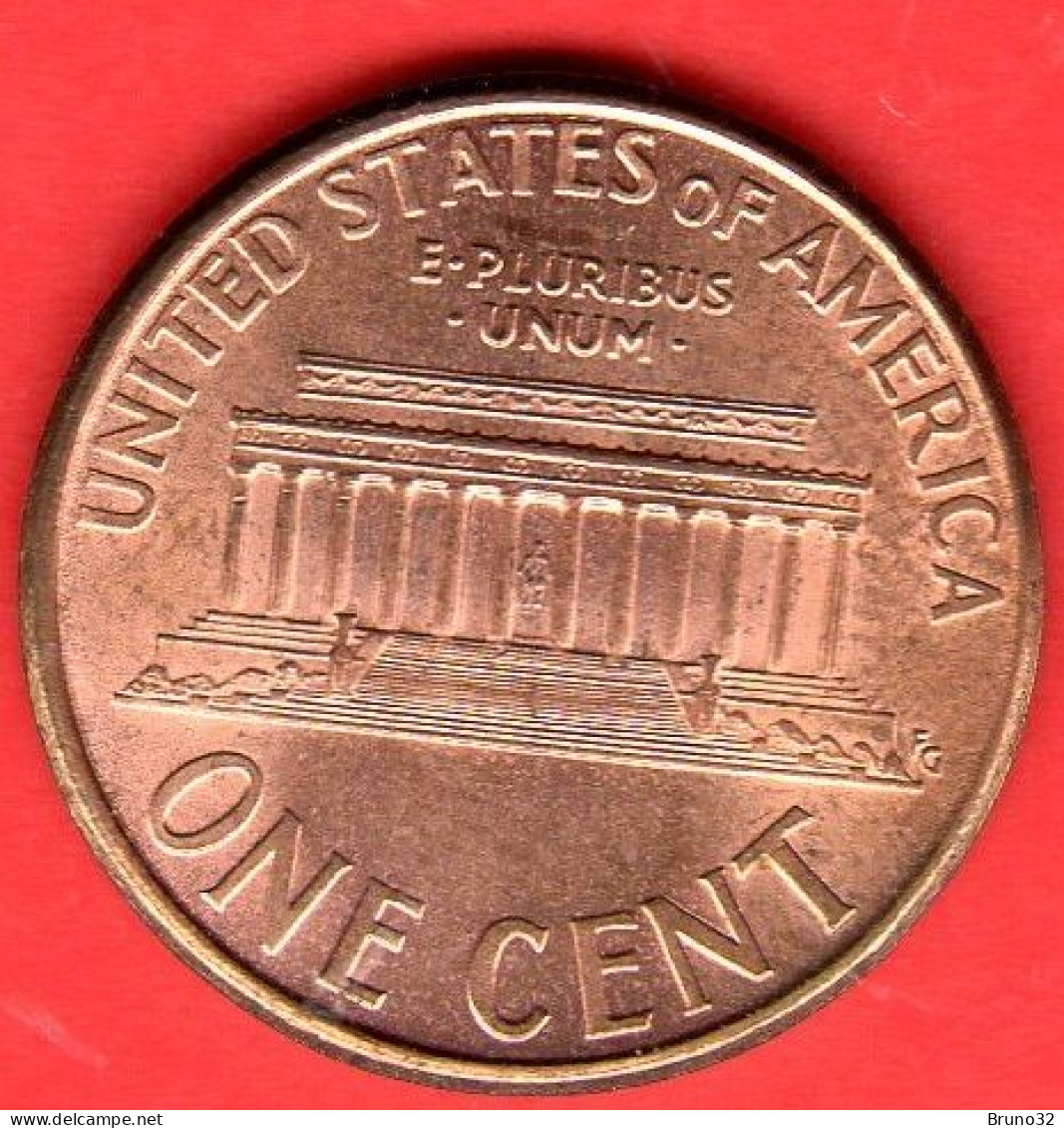 USA - United States - Stati Uniti - 2001 - 1 Cent - QFDC/aUNC - Come Da Foto - 1959-…: Lincoln, Memorial Reverse