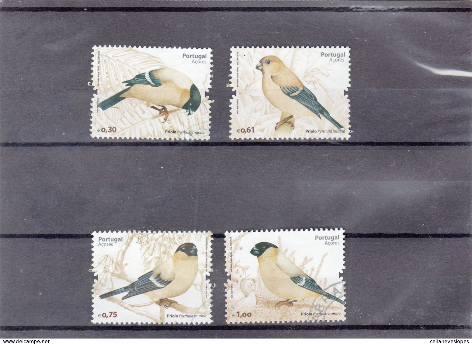 Portugal, Priolo - Açores, 2008, Mundifil Nº 3700 A 3703 Used - Used Stamps