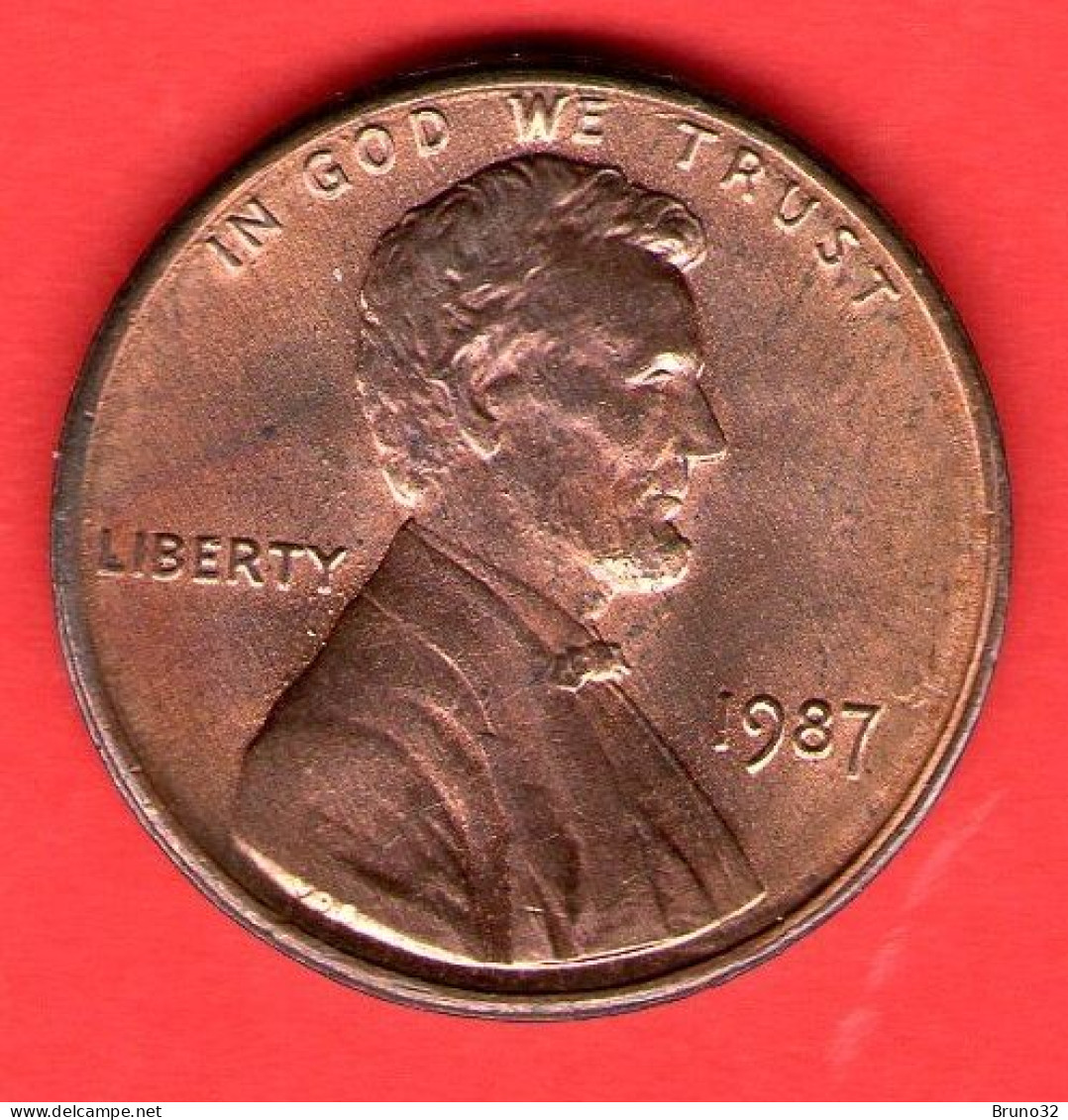 USA - United States - Stati Uniti - 1987 - 1 Cent - QFDC/aUNC - Come Da Foto - 1959-…: Lincoln, Memorial Reverse