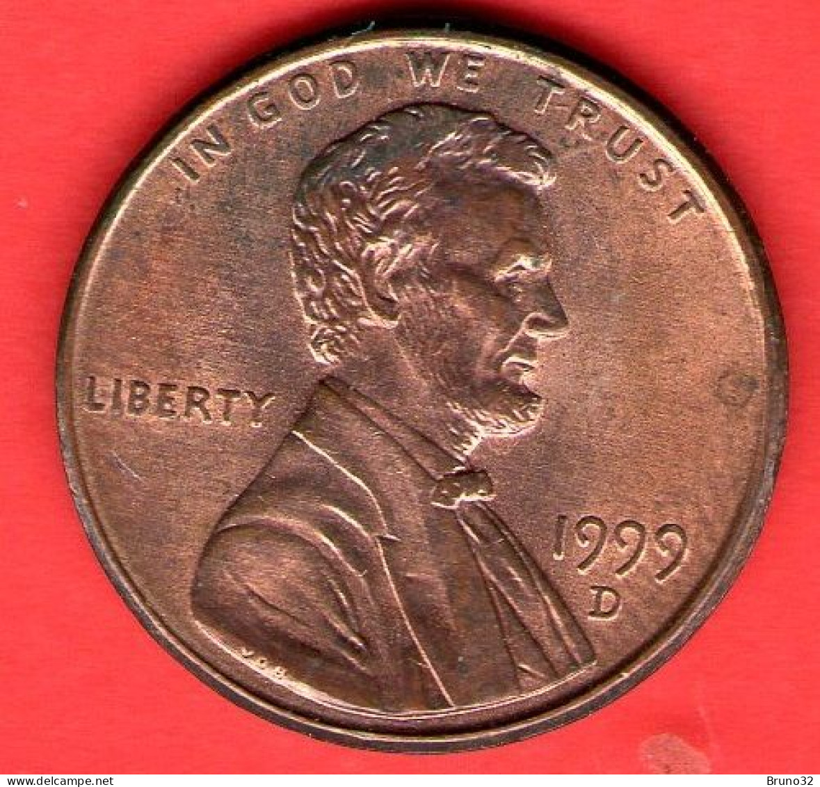 USA - United States - Stati Uniti - 1999 D - 1 Cent - QFDC/aUNC - Come Da Foto - 1959-…: Lincoln, Memorial Reverse