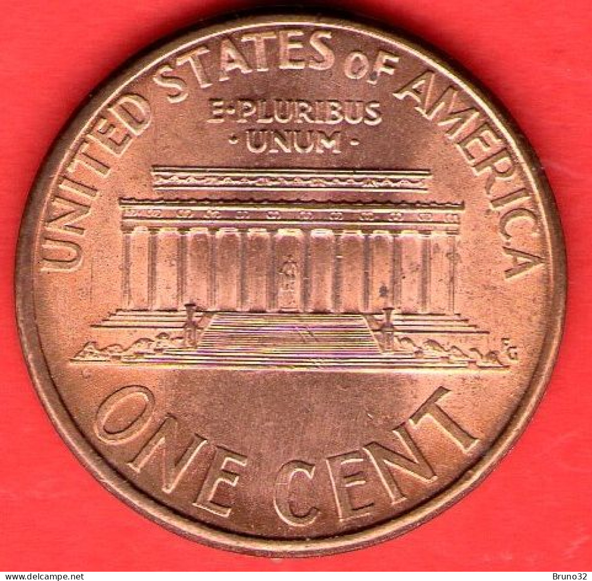 USA - United States - Stati Uniti - 1996 D - 1 Cent - QFDC/aUNC - Come Da Foto - 1959-…: Lincoln, Memorial Reverse
