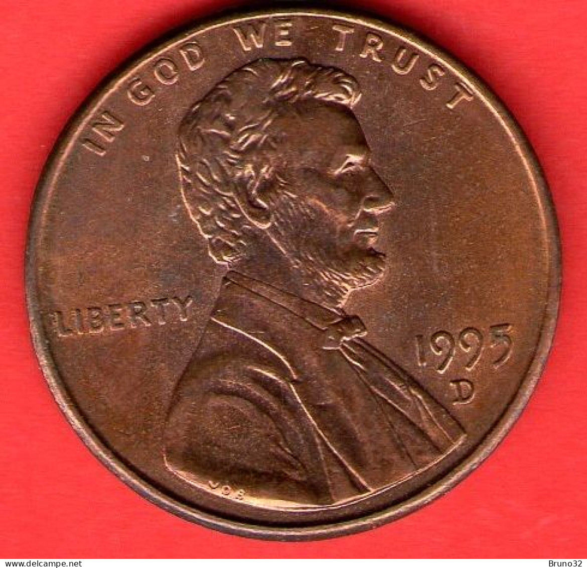 USA - United States - Stati Uniti - 1995 D - 1 Cent - QFDC/aUNC - Come Da Foto - 1959-…: Lincoln, Memorial Reverse