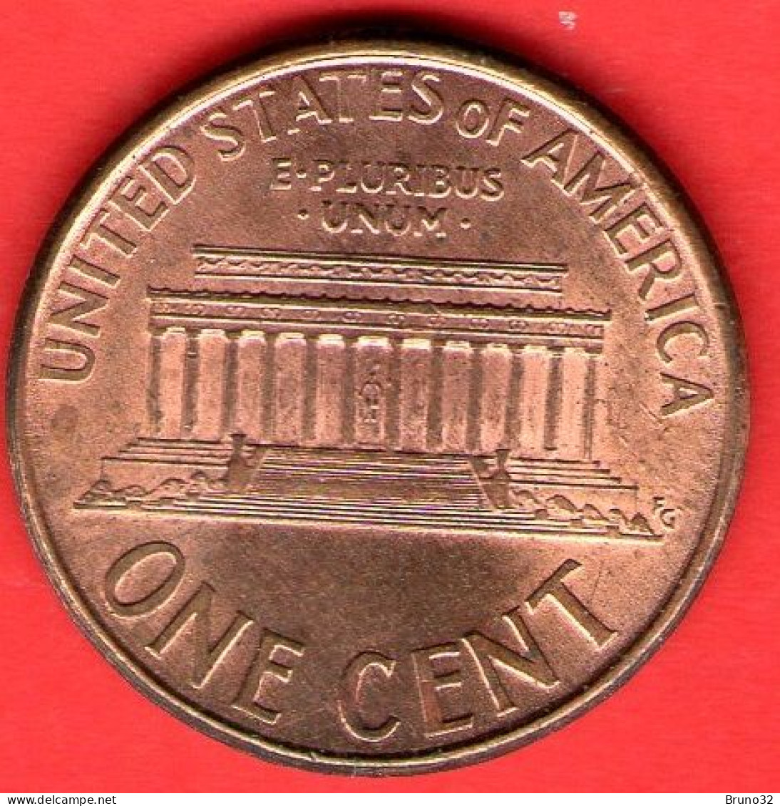 USA - United States - Stati Uniti - 2002 - 1 Cent - QFDC/aUNC - Come Da Foto - 1959-…: Lincoln, Memorial Reverse
