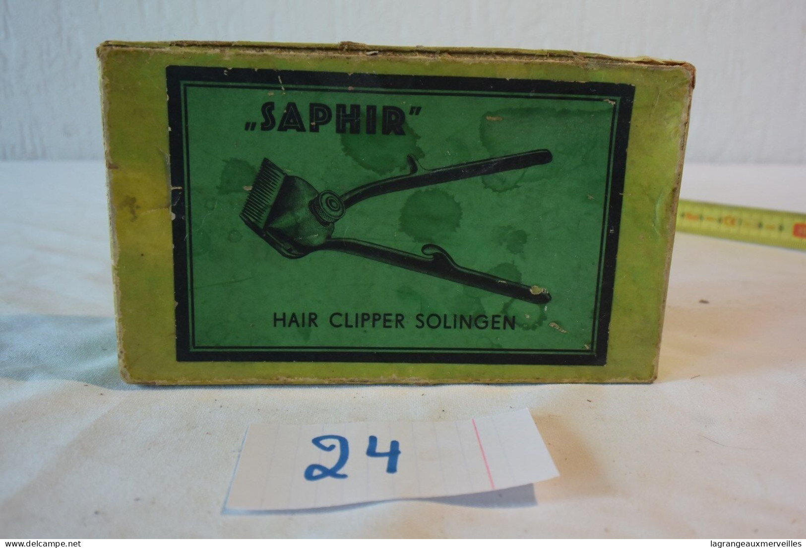 C24 Ancien Rasoir De La Marque Saphir Boite D'origine - Razor Blades