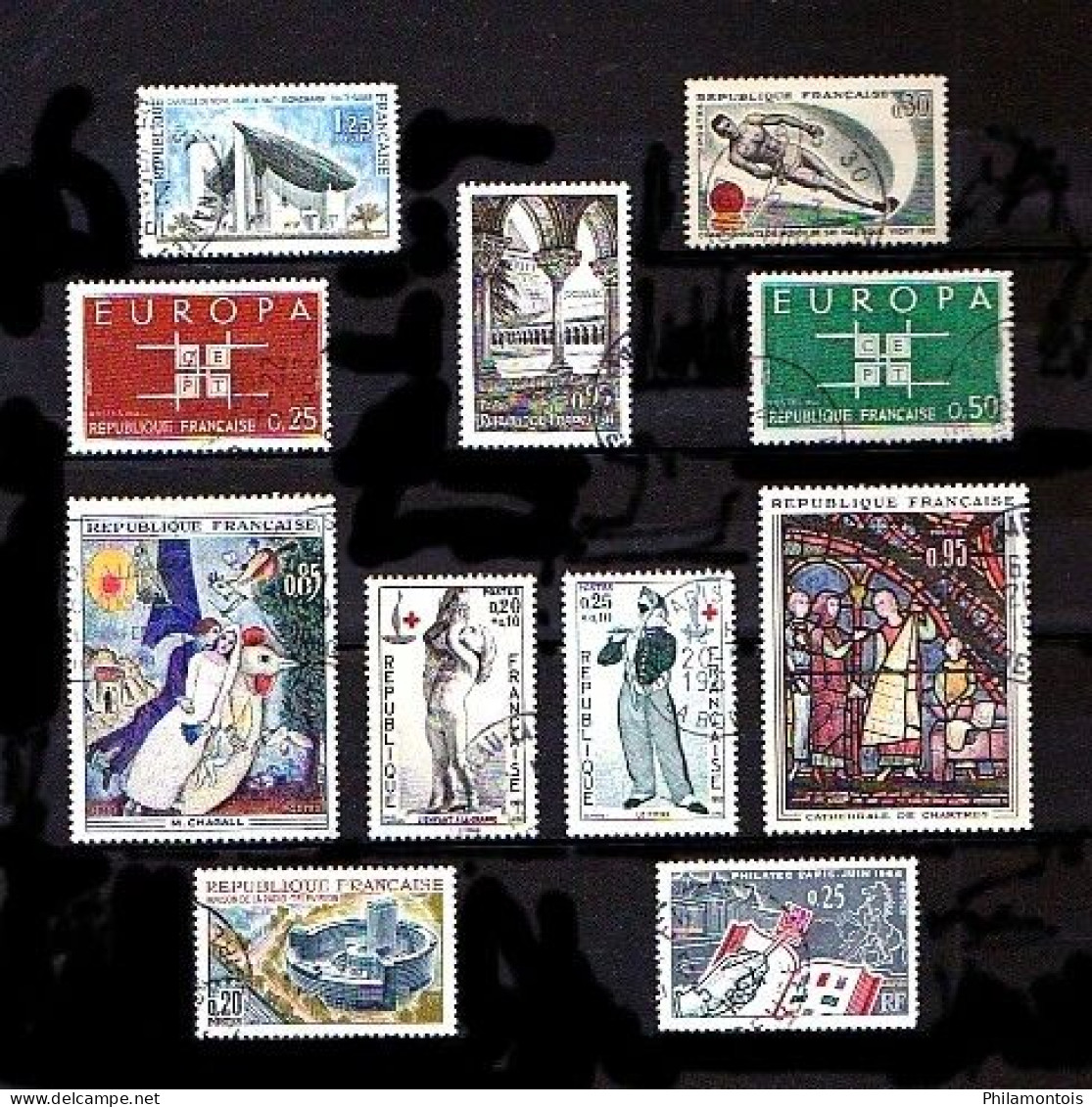 FRANCE - Année Complète 1963 - N° 1368 à 1403 - Oblitérés - Très Beaux - 1960-1969