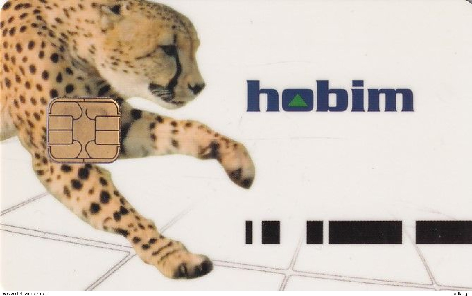 TURKEY - Leopard, HOBIM GSM Demo Card - Turkey