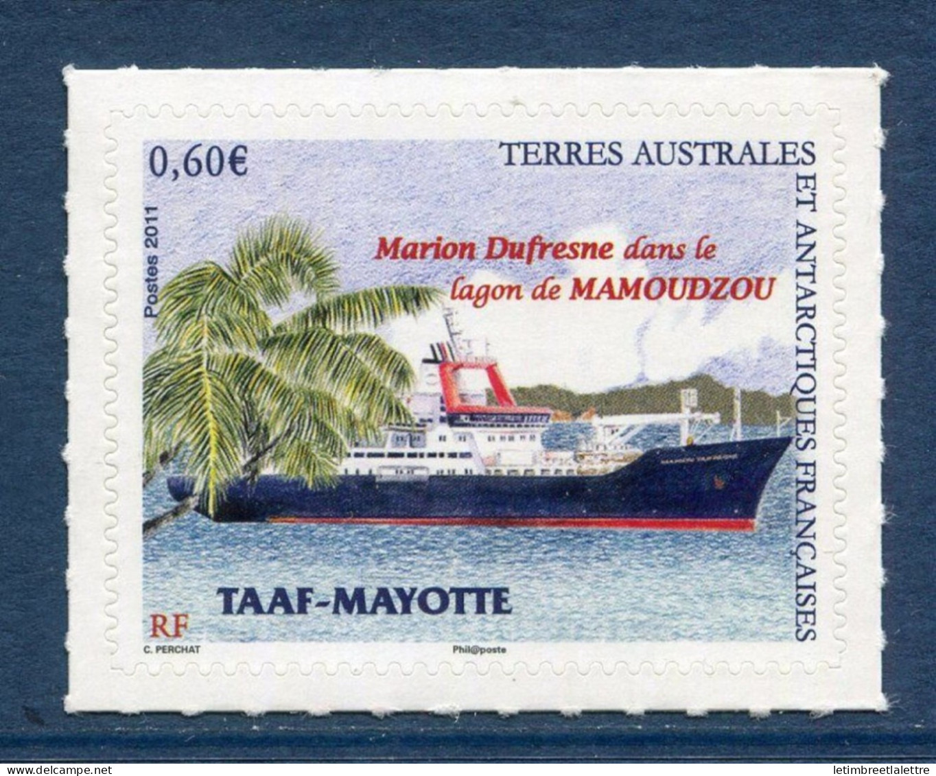 TAAF - YT N° 601 ** - Neuf Sans Charnière - 2011 - Unused Stamps