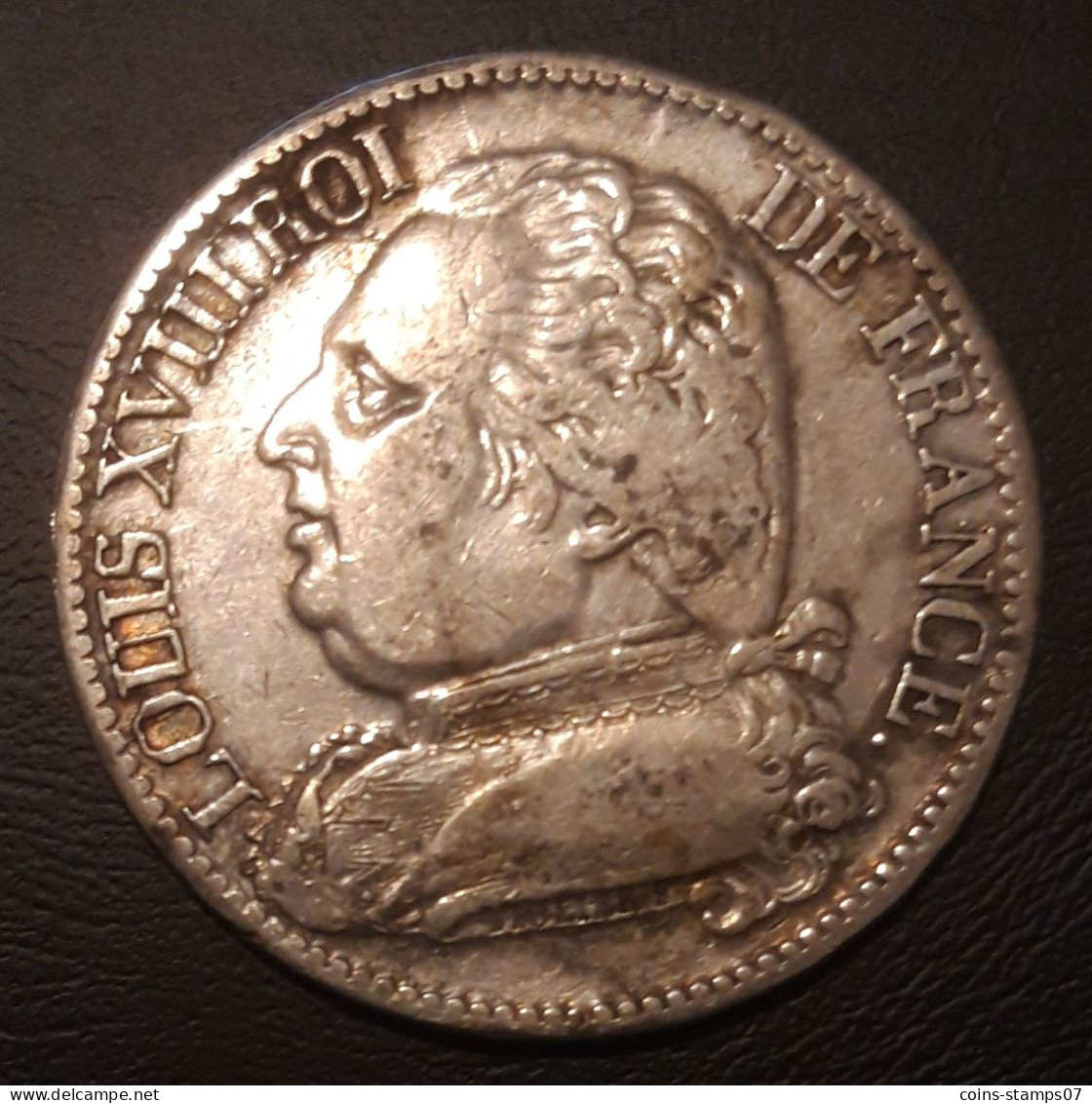 France - 5 Francs Louis XVIII - 1814 Q Perpignan - 5 Francs