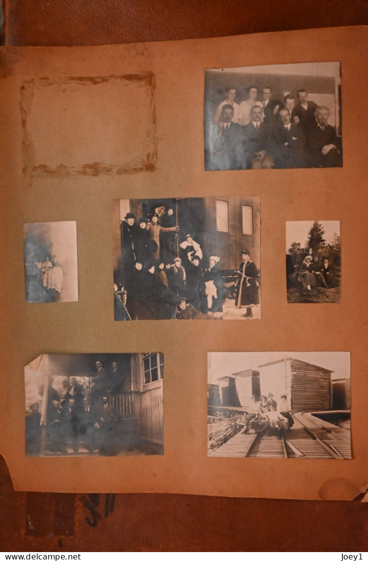 Norvège, Planches photos famille de Norvège,Finlande? albuminé, début 20ème siècle,90 photos