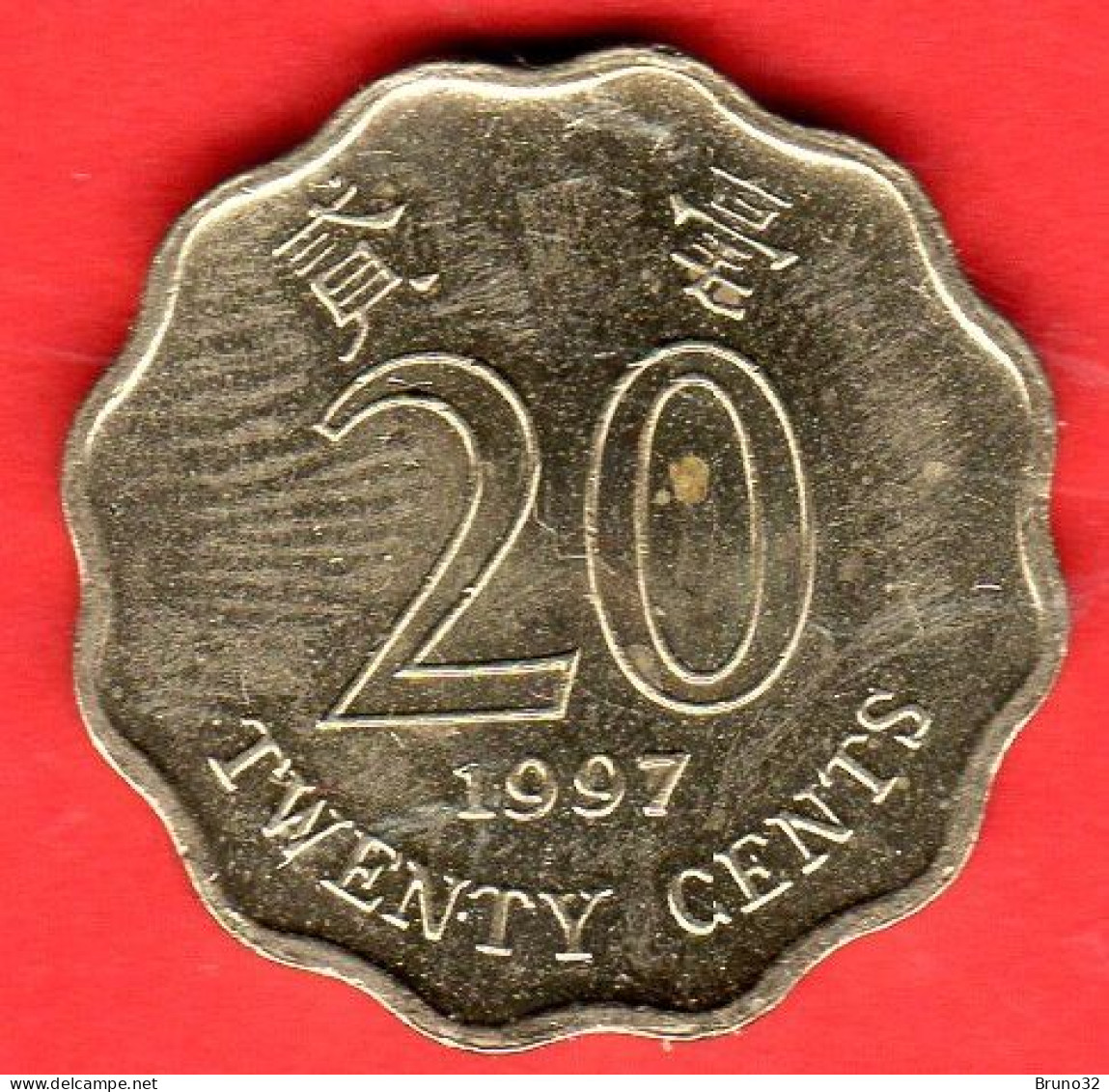 Hong Kong - 1997 - 20 Cents - QFDC/aUNC - Come Da Foto - Hong Kong