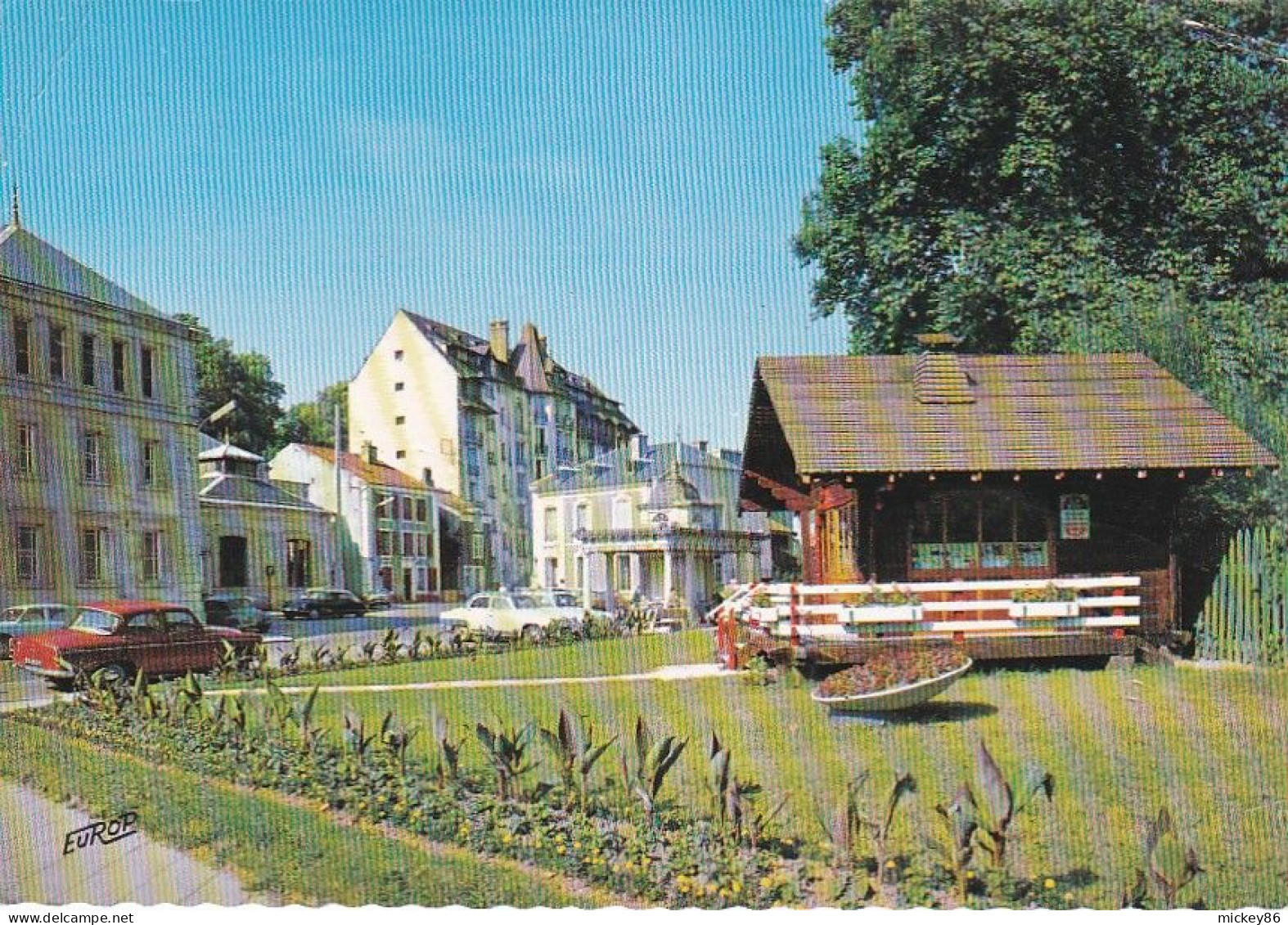 BOURBONNE LES BAINS-1967-Résidence Du Parc Et Source D'eau Chaude--Syndicat D'initiative--cachet FRESNOY EN BASSIGNY-52 - Bourbonne Les Bains