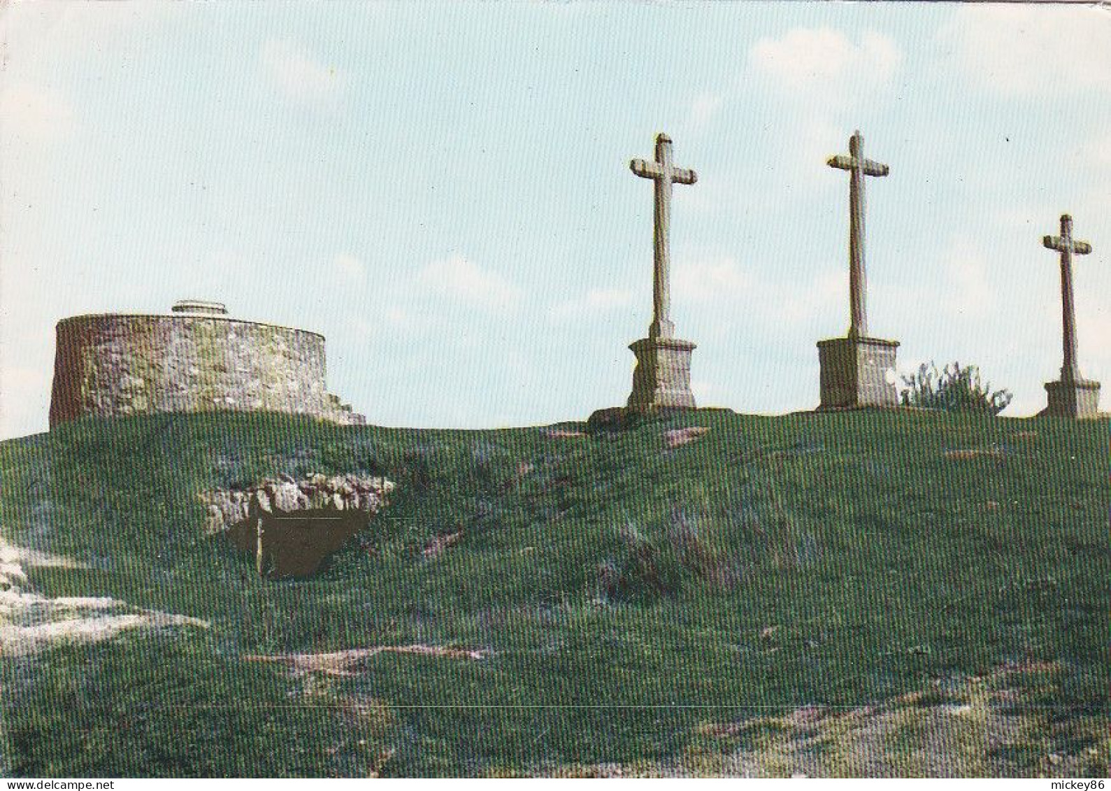 CHATEAU-CHINON - 1967 - Le Calvaire Et La Table D'Orientation --cachet - Chateau Chinon