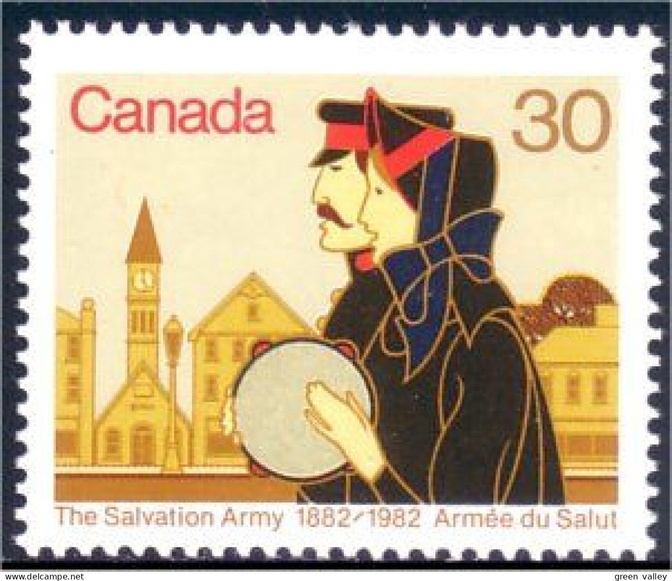 (C09-54c) Canada Armee Du Salut Salvation Army MNH ** Neuf SC - Cristianismo