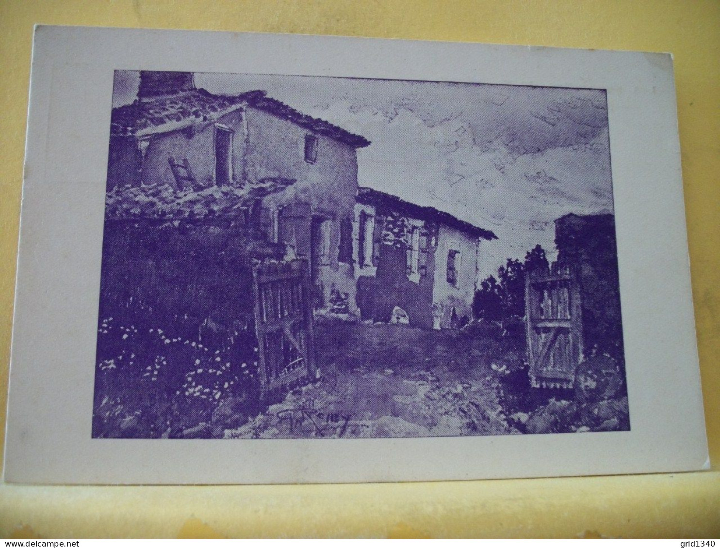 40 1078 CPA - 40 MAISON BARRABAS, A HORSARRIEU - AQUARELLE DE G. REMY - Remy, A.