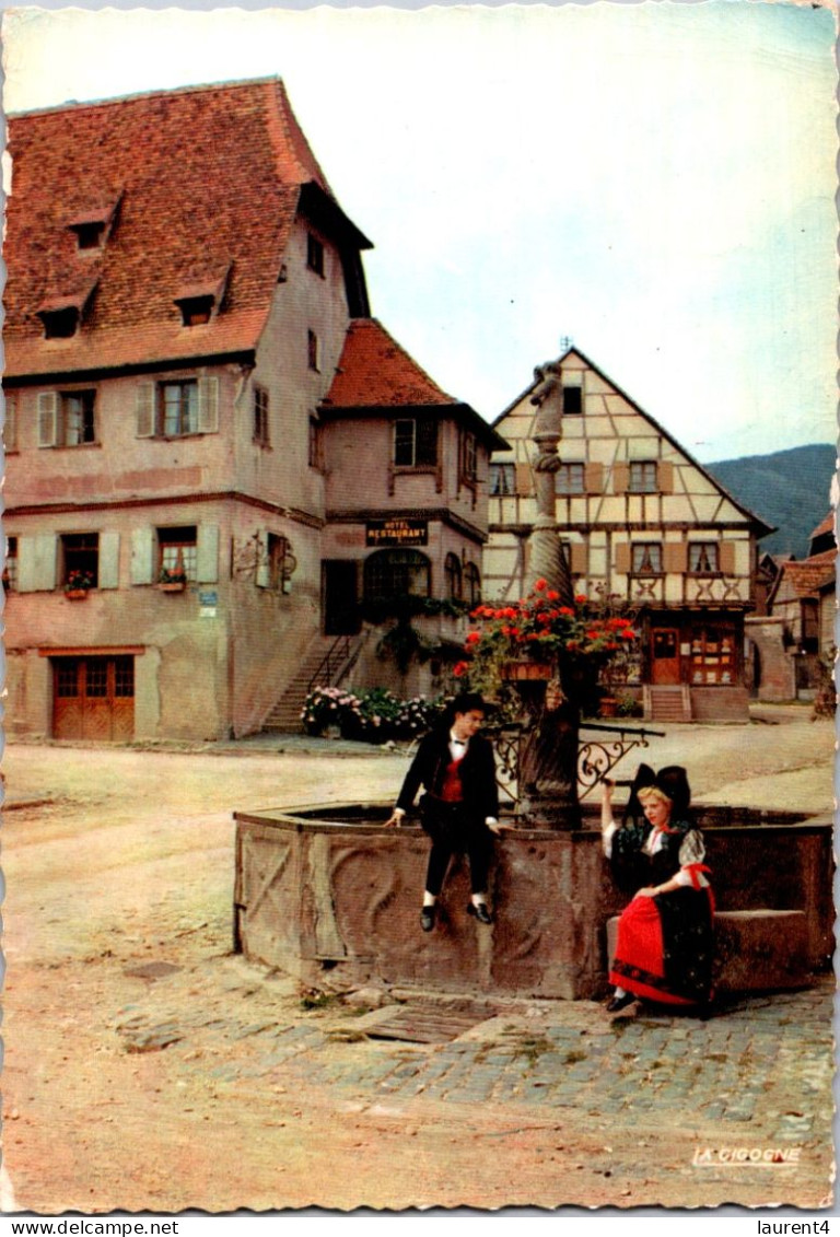 29-1-2024 (2 X 36) France - Dambach La Ville (posted 1957) - Dambach-la-ville