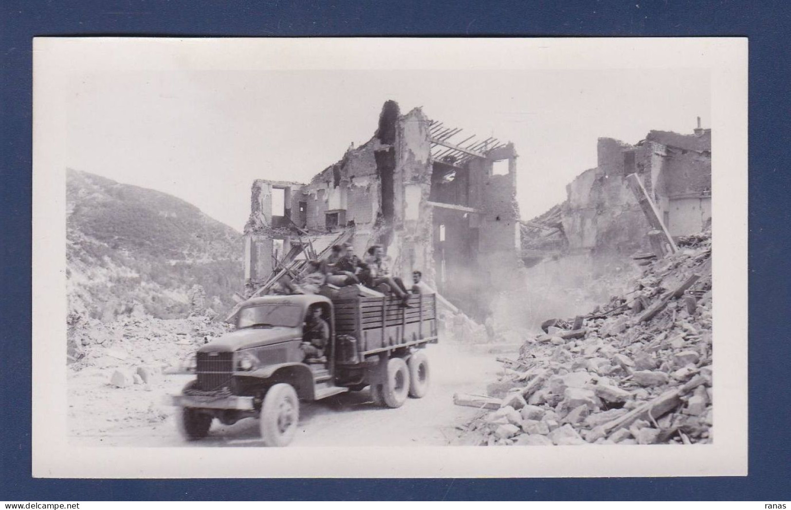 [04] Alpes De Haute Provence > Sisteron Photo Guerre WWII War Après Le Bombardement - Sisteron