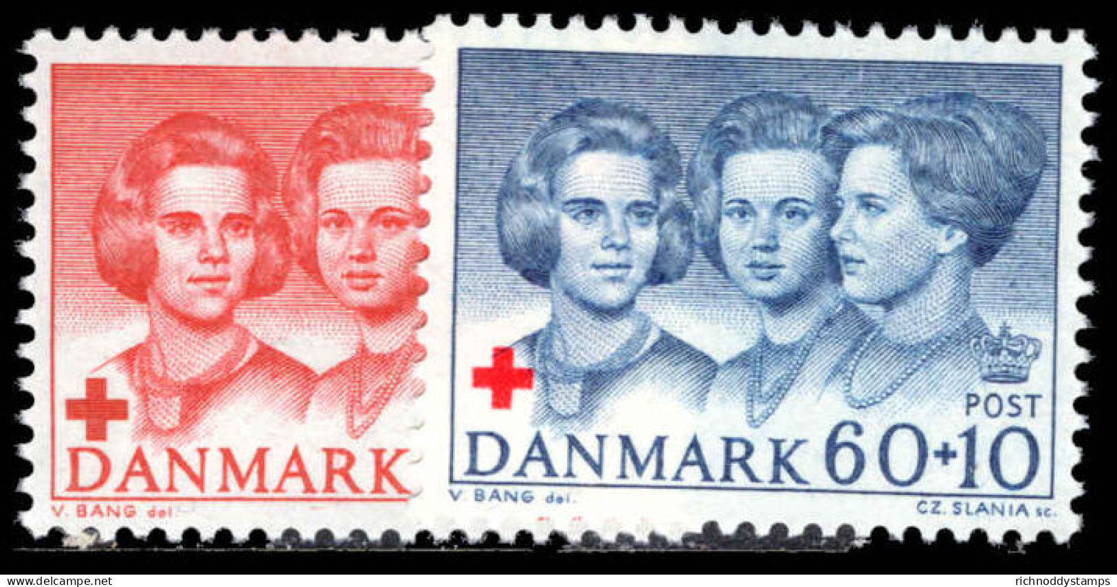 Denmark 1964 Danish Red Cross Fund Unmounted Mint. - Ongebruikt