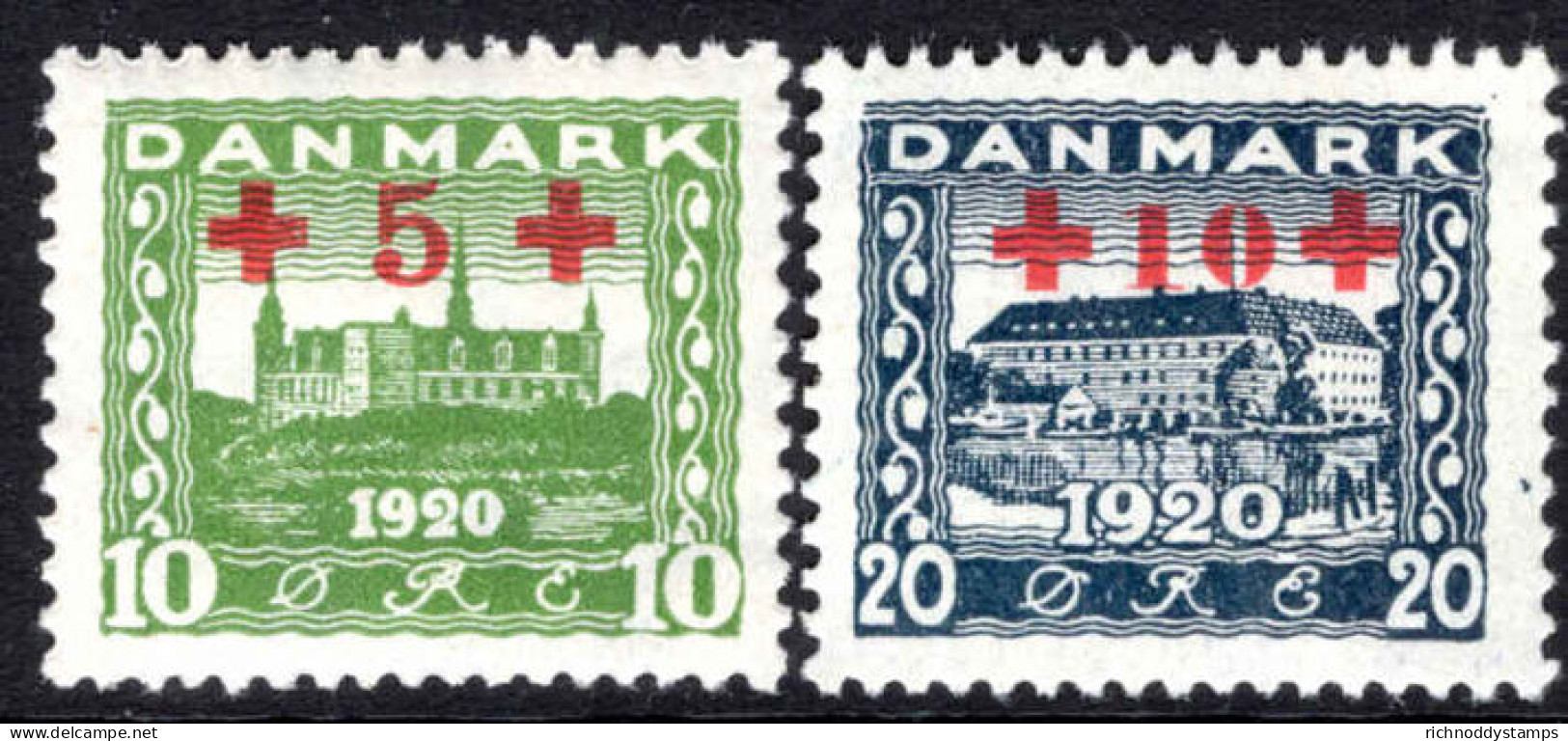 Denmark 1921 Red Cross Unmounted Mint. - Neufs