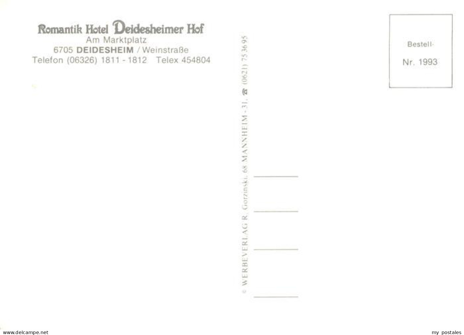 73953785 Deidesheim Romantik Hotel Deidesheimer Hof - Deidesheim