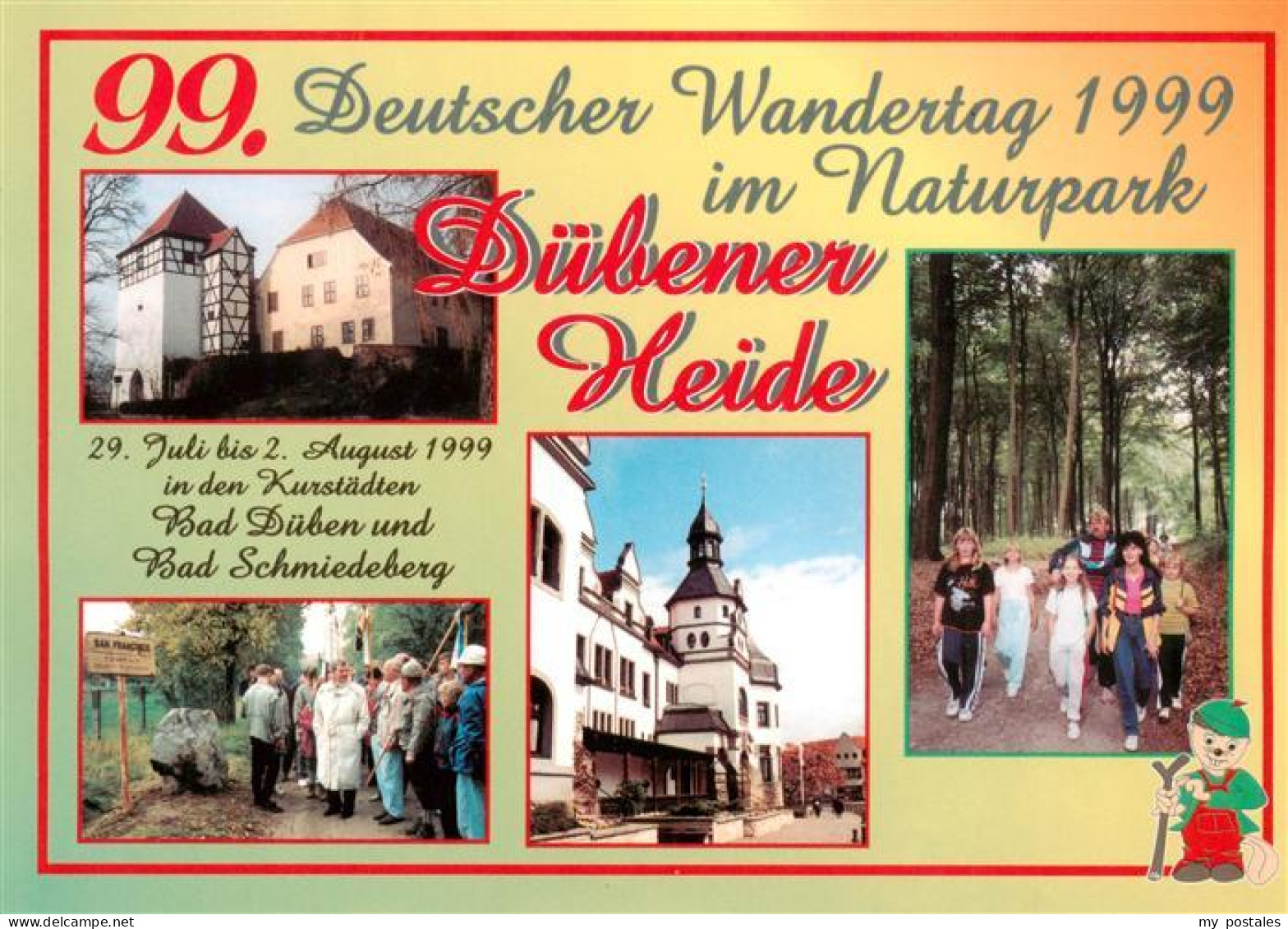 73953767 Bad_Dueben Naturpark Duebener Heide Kurhaus Bad Schmiedeberg Wandergrup - Bad Dueben