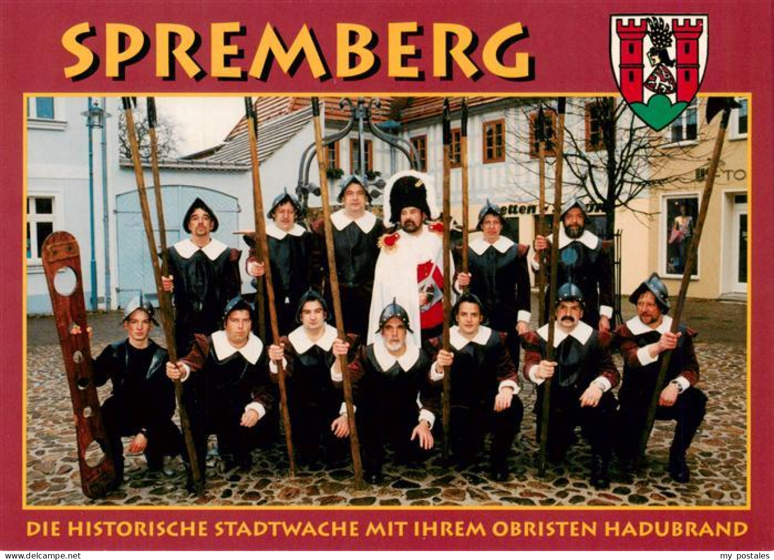 73953728 Spremberg_Niederlausitz Historische Stadtwache Mit Ihrem Obristen Hadub - Spremberg