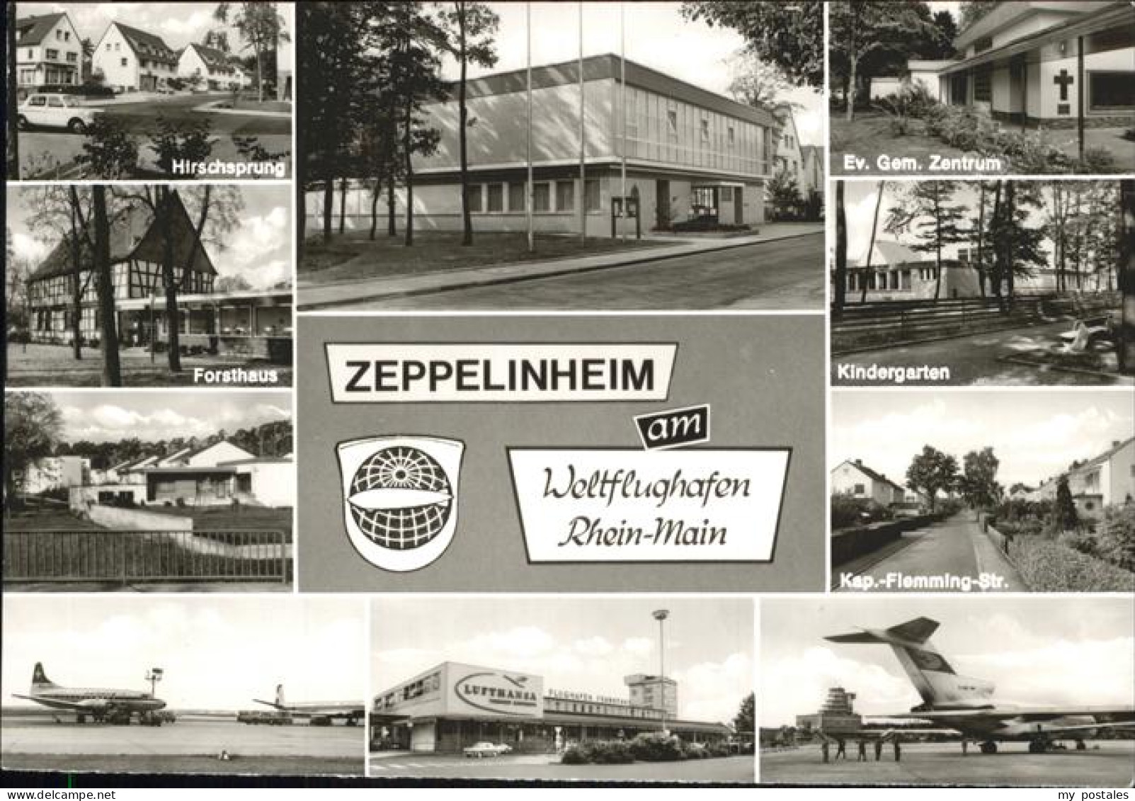 41286038 Zeppelinheim Weltflughafen Rhein Main Hirschsprung Forsthaus  Zeppelinh - Neu-Isenburg
