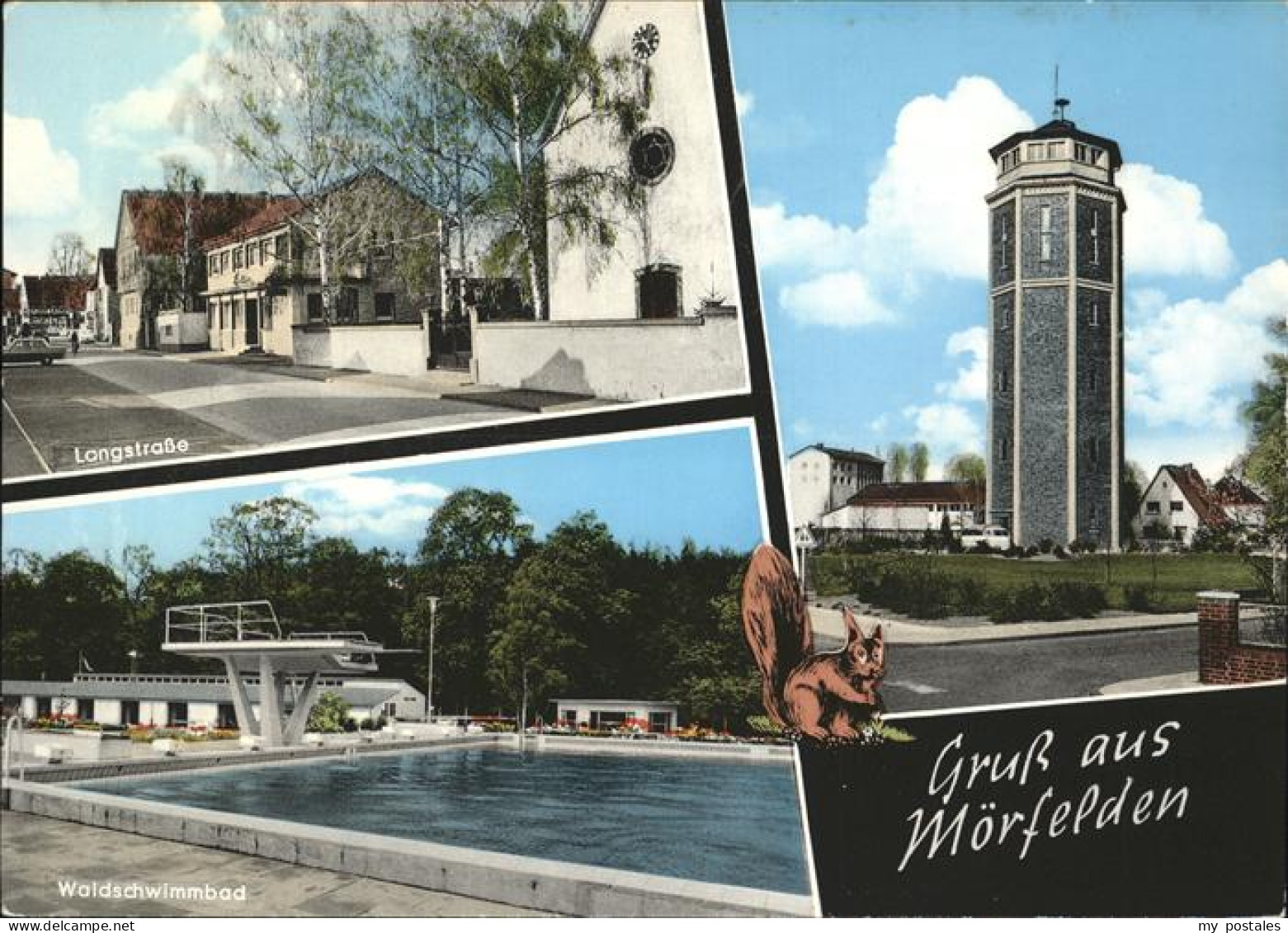 41285926 Moerfelden Langstrasse Waldschwimmbad Moerfelden-Walldorf - Mörfelden-Walldorf