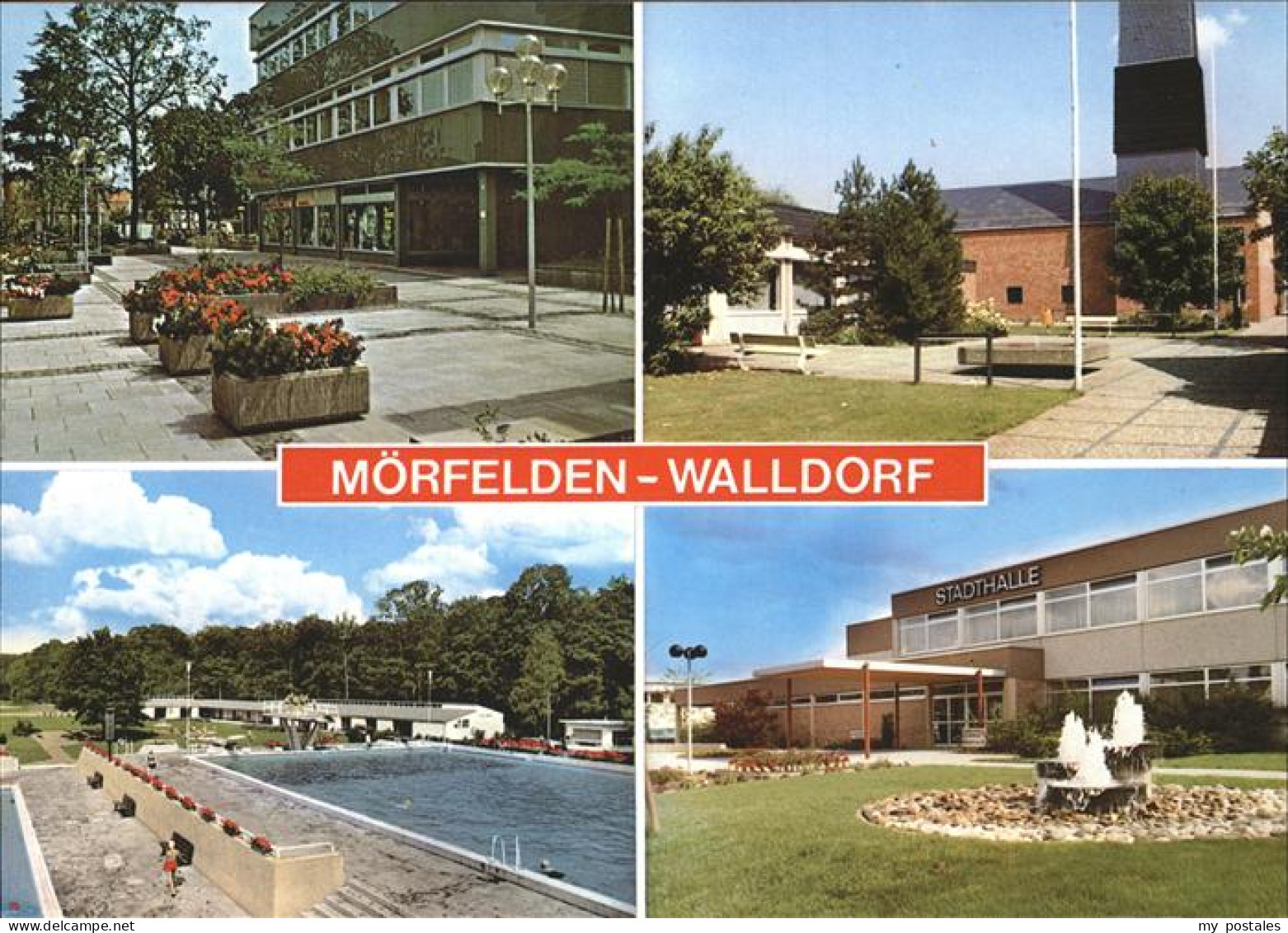 41285618 Moerfelden-Walldorf Schwimmbad Stadthalle Moerfelden-Walldorf - Moerfelden-Walldorf