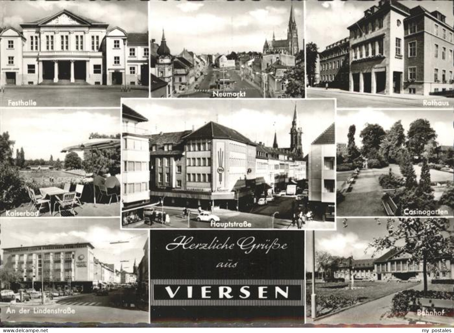 41285210 Viersen Festhalle Lindenstrasse Hauptstrasse Bahnhof Viersen - Viersen