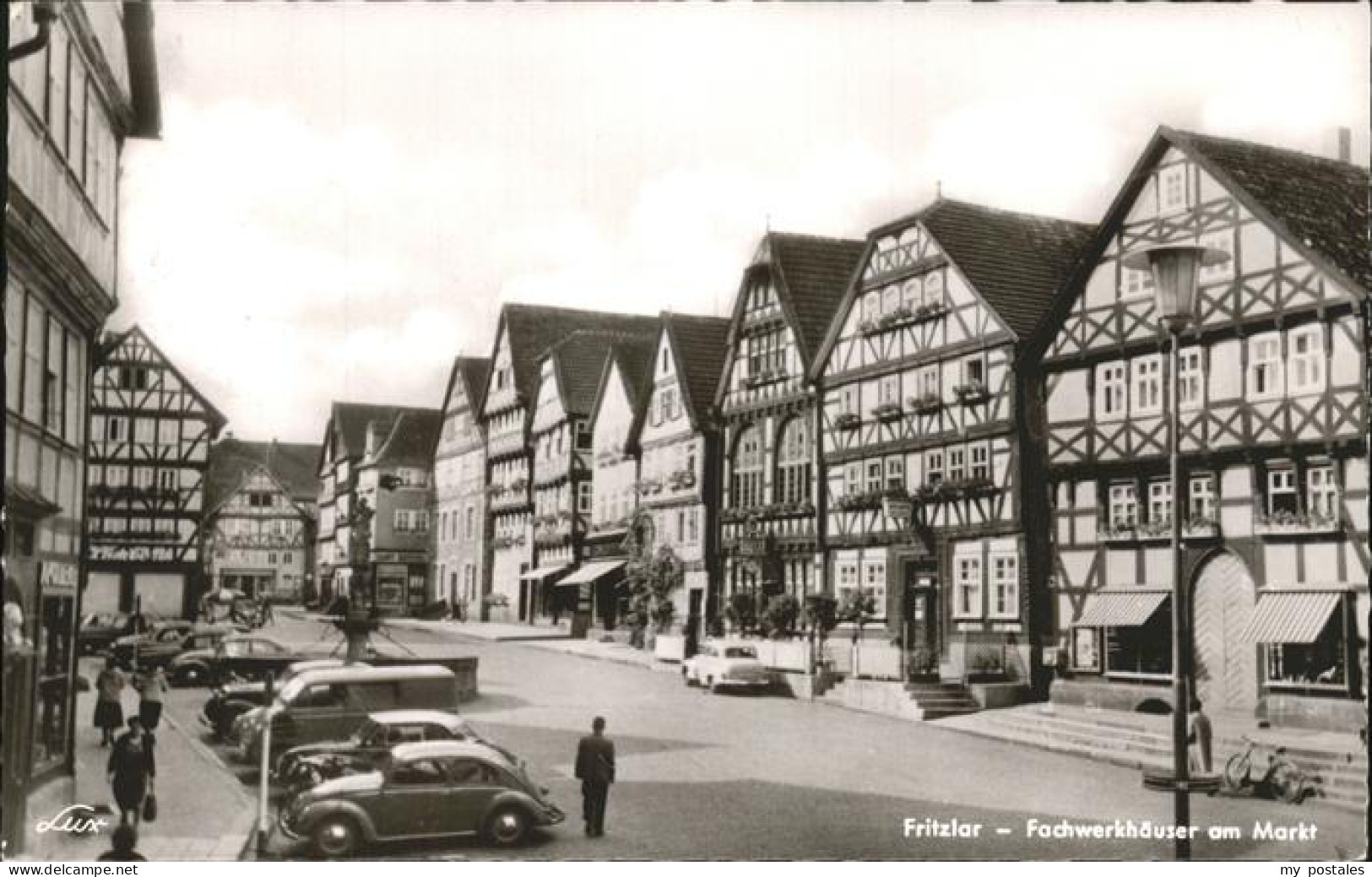 41285088 Fritzlar Fachwerkhaeuser Markt Fritzlar - Fritzlar