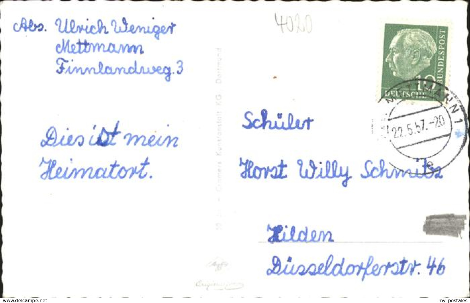41285060 Mettmann Breite Strasse Postamt Goldbergerteich Mettmann - Mettmann