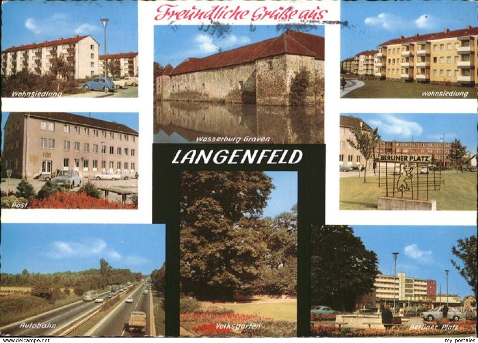 41284726 Langenfeld Rheinland Post Berliner Platz Wasserburg Graven Langenfeld - Langenfeld
