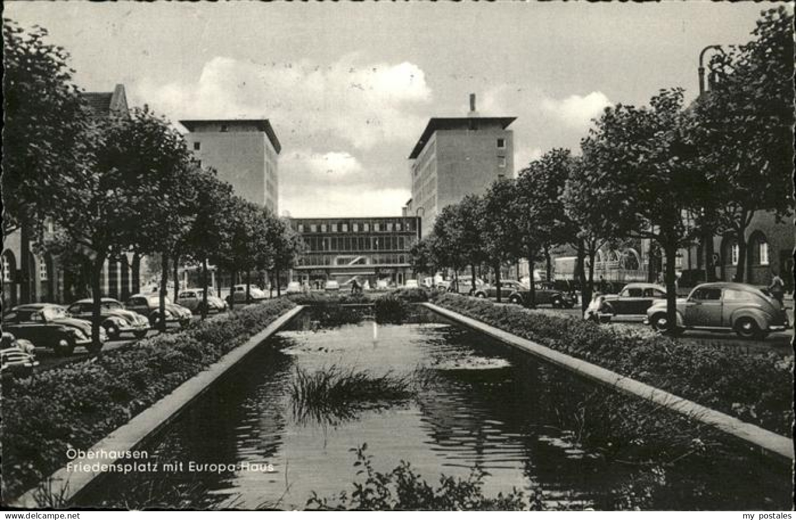 41284575 Oberhausen Friedensplatz Europa Haus Oberhausen - Oberhausen