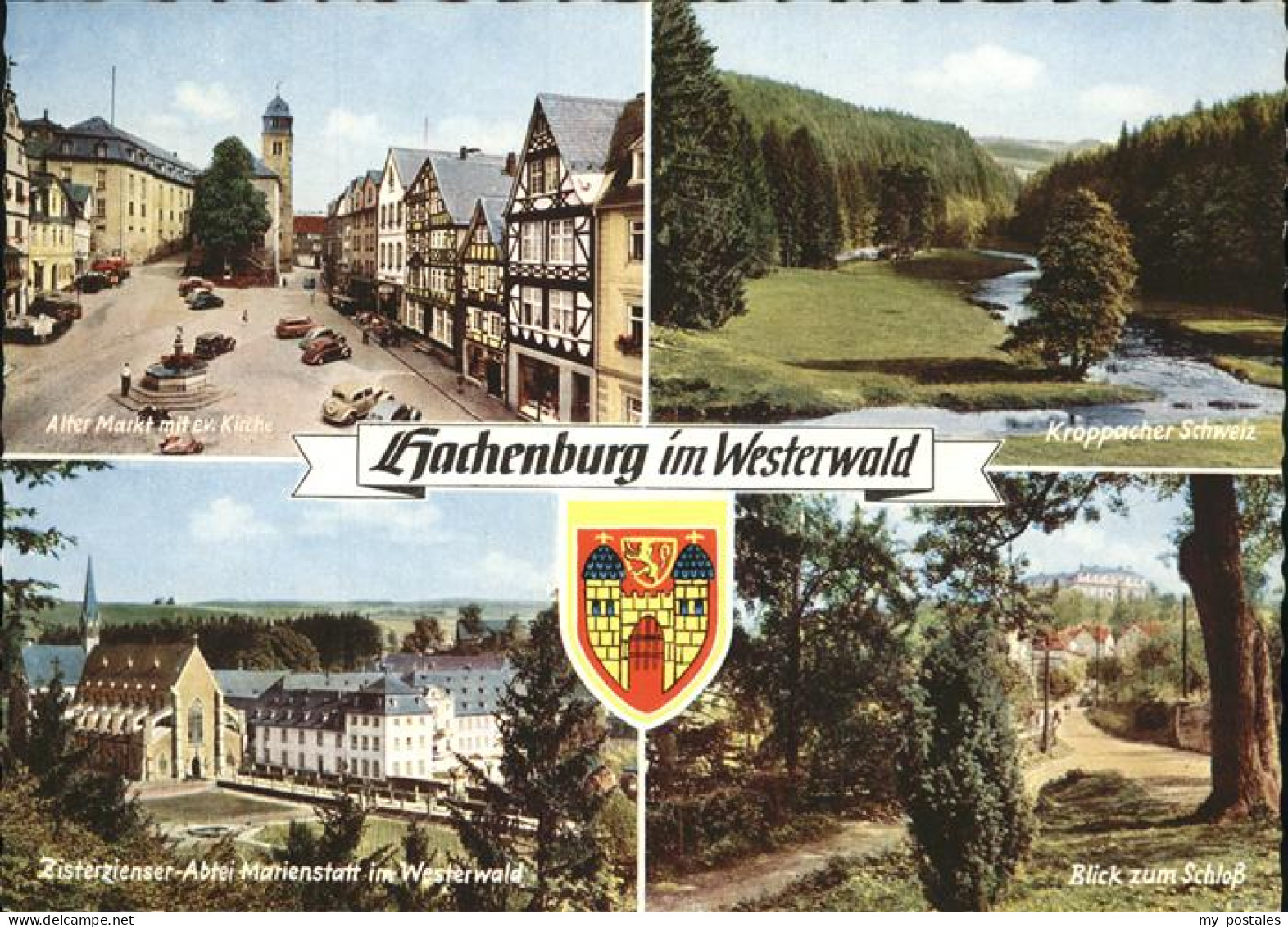 41283047 Hachenburg Westerwald Alter Markt Kirche Kroppacher Schweiz Zisterziens - Hachenburg