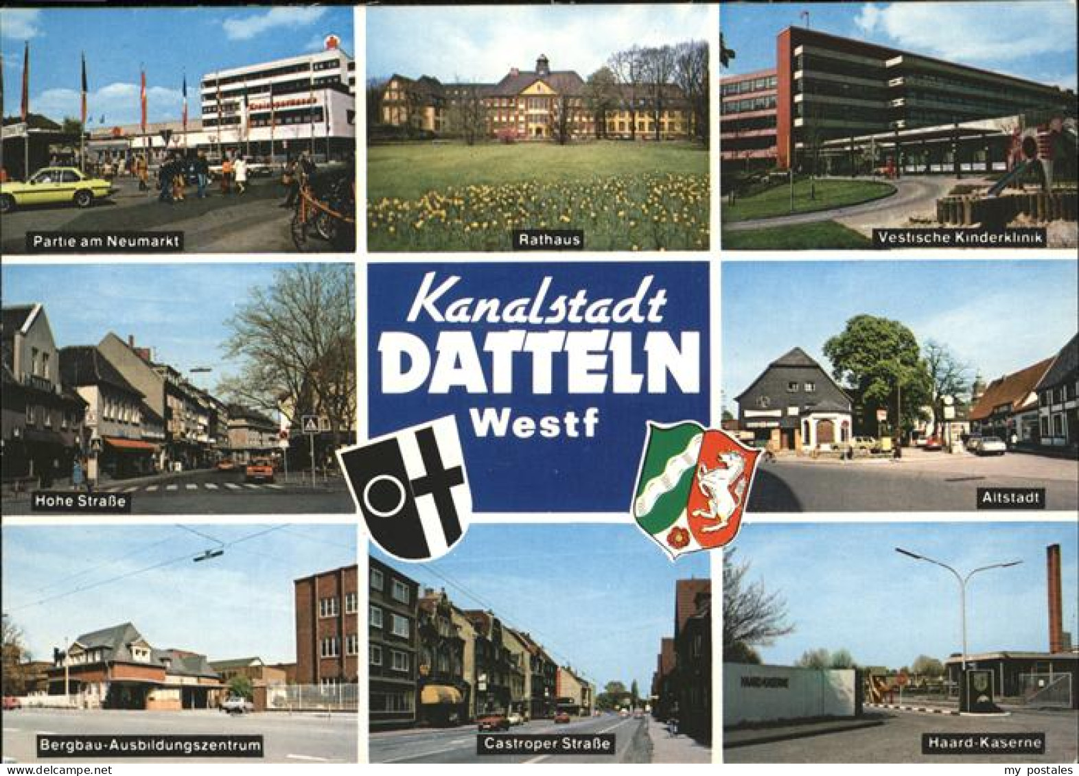 41282631 Datteln Neumarkt Rathaus Vestische Kinderklinik Altstadt Haard Kaserne  - Datteln