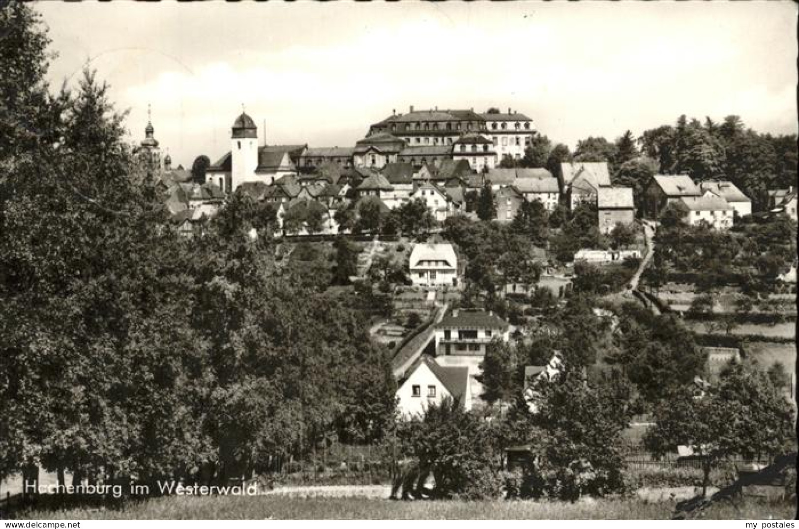 41282550 Hachenburg Westerwald Teilansicht Hachenburg Schloss Hachenburg - Hachenburg