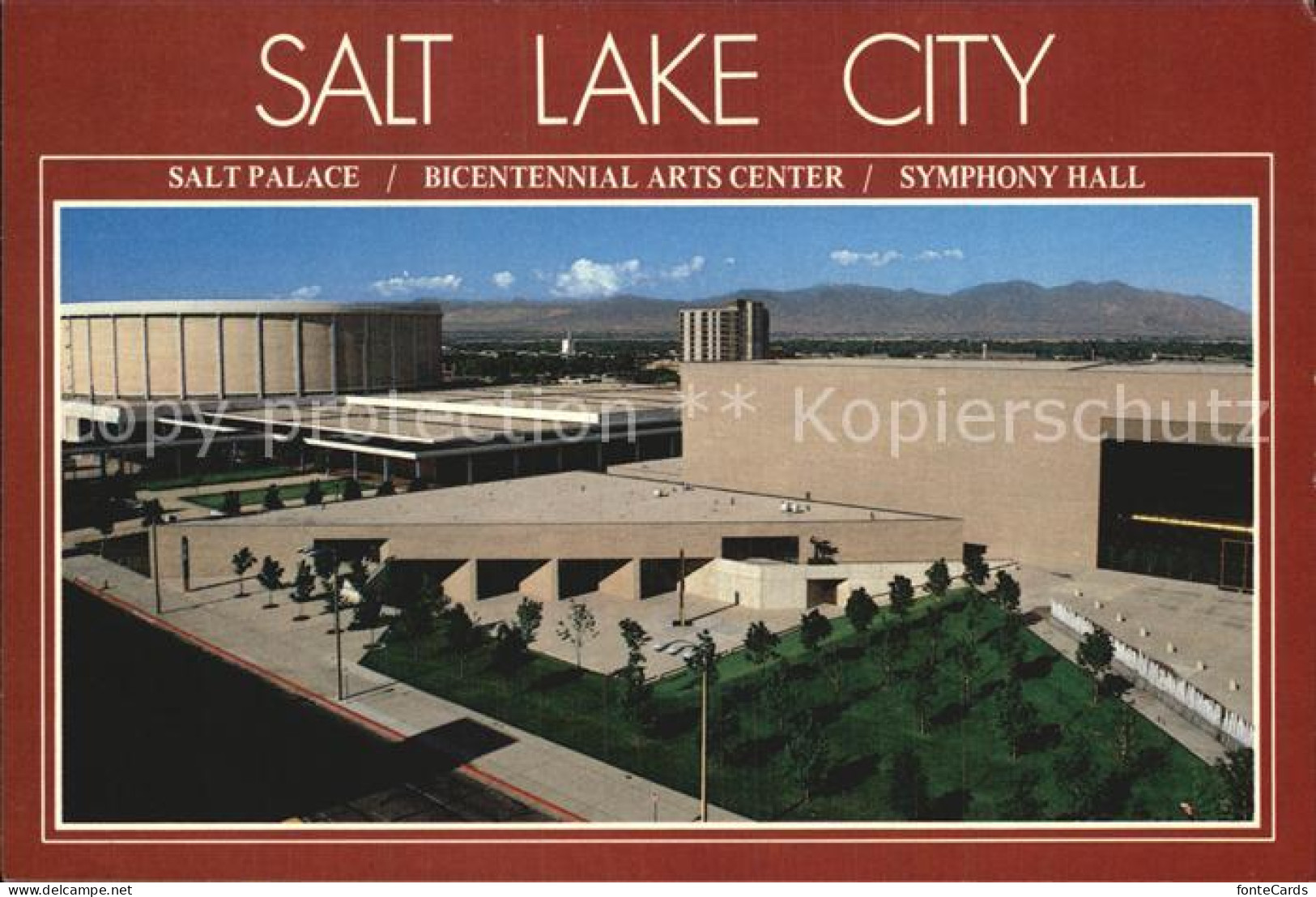 72590507 Salt_Lake_City The Saltpalace - Autres & Non Classés
