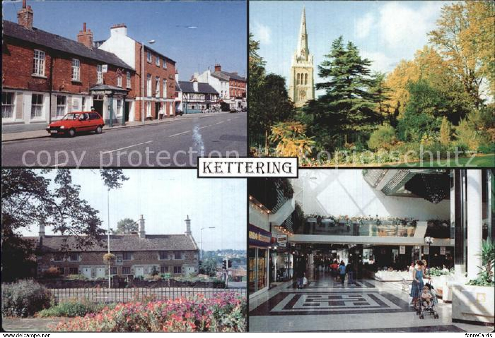 72581371 Kettering Sheep Street Sawyers Almshouse Church Sankt Peter Und Paul Ne - Northamptonshire