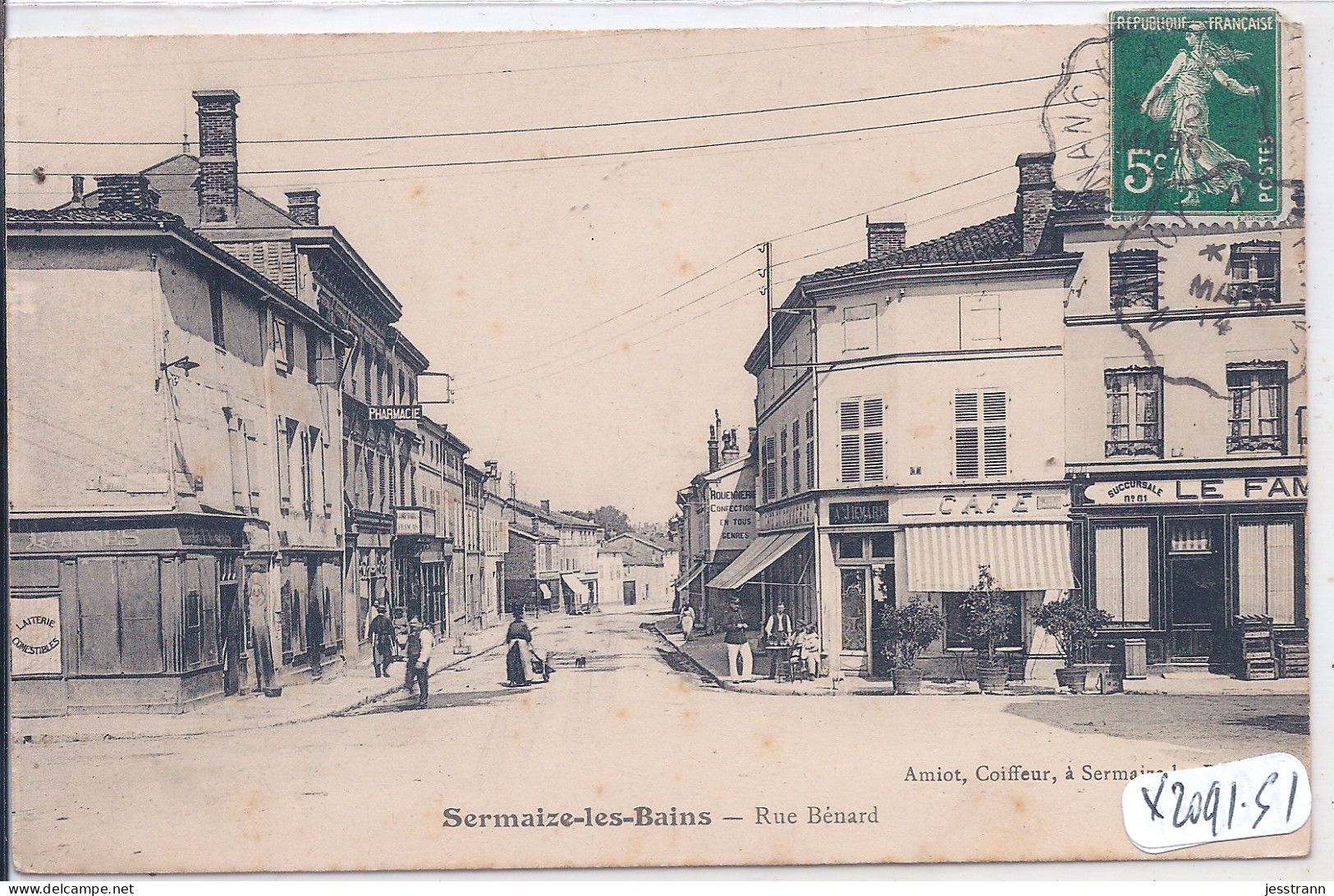 SERMAIZE-LES-BAINS- RUE BENARD - Sermaize-les-Bains