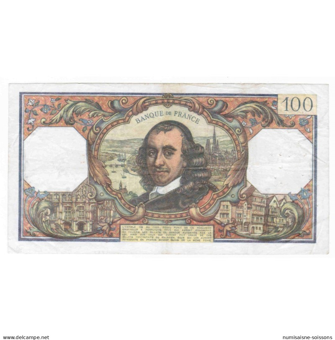 FAY 65/51 - 100 FRANCS CORNEILLE - TYPE 1964 - 02/01/1976 - V.914 - PICK 149 - TB - 100 F 1964-1979 ''Corneille''