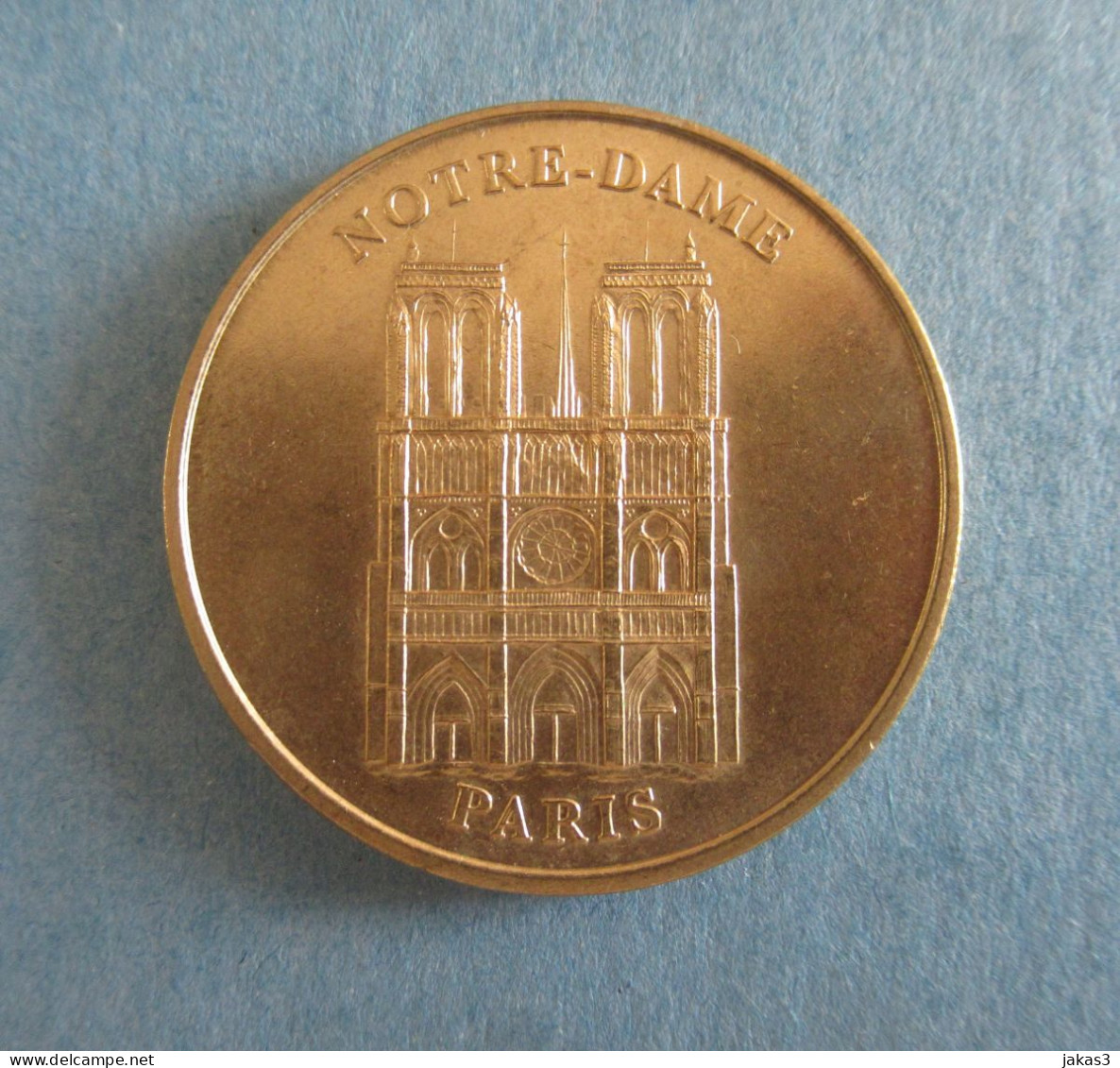 MONNAIE DE PARIS -  MÉDAILLE SOUVENIR - NOTRE DAME DE PARIS -  NON DATÉ - ANNÉE  1998 - Zonder Datum