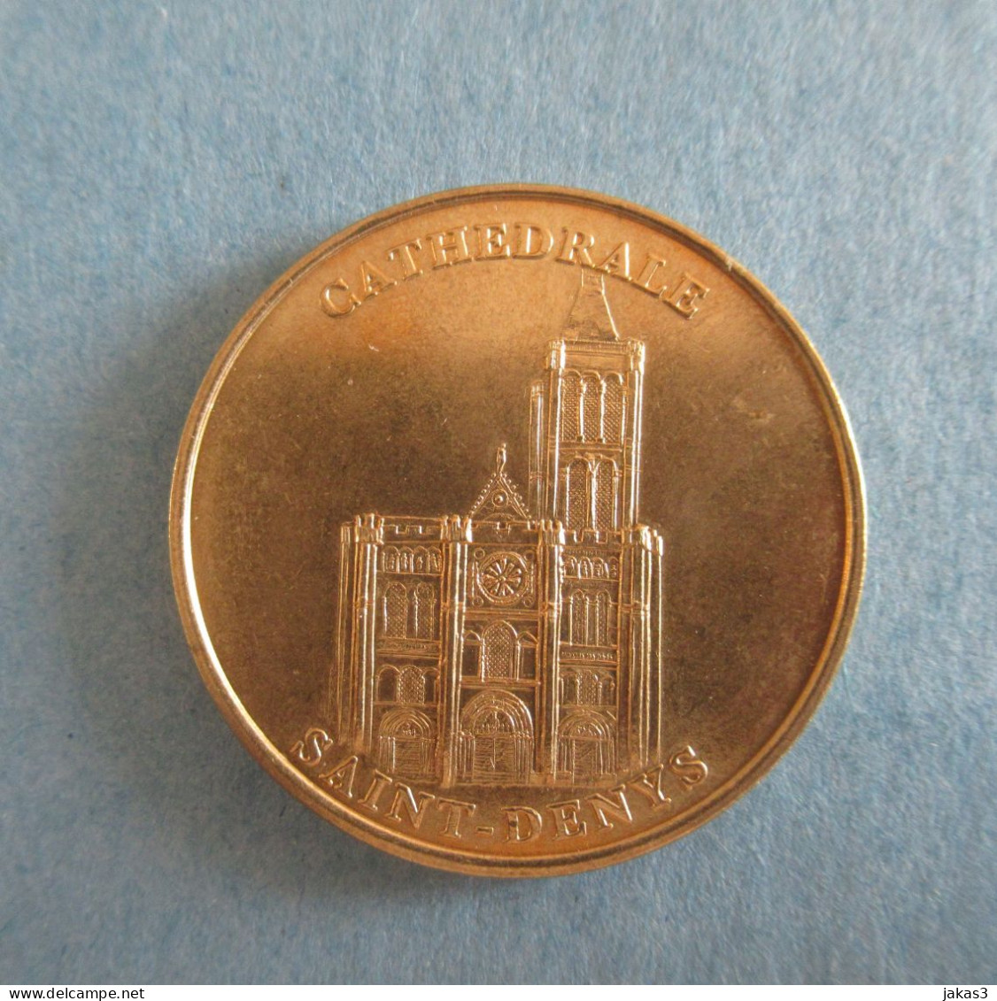 MONNAIE DE PARIS -  MÉDAILLE SOUVENIR -  CATHEDRALE SAINT DENYS -  NON DATÉ - ANNÉE  1998 - Non Datati