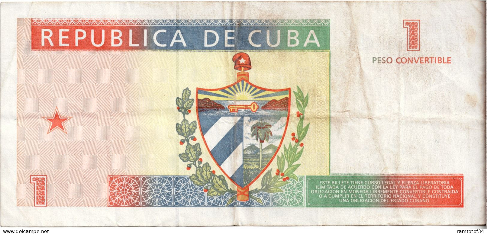 CUBA - 1 Pesos 1994 - Cuba