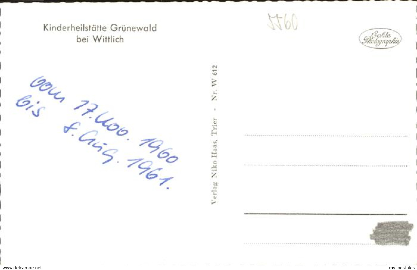 41278170 Wittlich Kinderheilstaette Gruenewald Wittlich - Wittlich